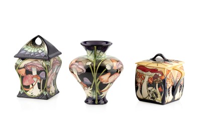 Lot 572 - Vicky Lovatt for Moorcroft Pottery Two Pots...