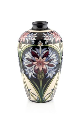 Lot 549 - Moorcroft Pottery Vase, 2012 Legacy floral...