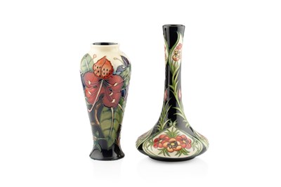 Lot 546 - Philip Gibson for Moorcroft Pottery  Two vases...