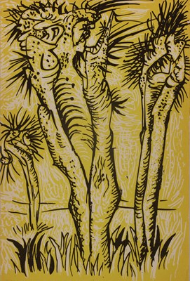 Lot 80 - John Craxton (1922-2009) Yellow Trees from The...