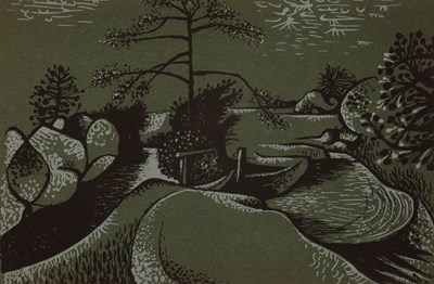 Lot 79 - John Craxton (1922-2009) Meandering Path from...