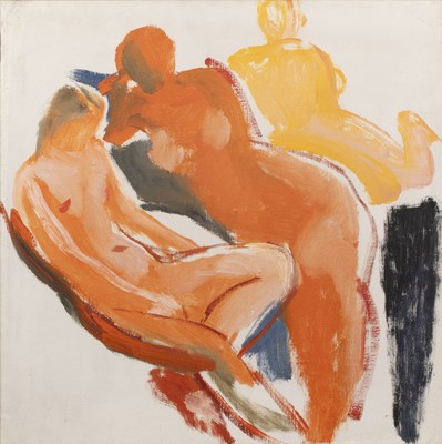 Lot 172 - Ivon Hitchens (1893-1979) Figure Study, Sarah,...