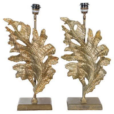 Lot 412A - A pair of table lamps
