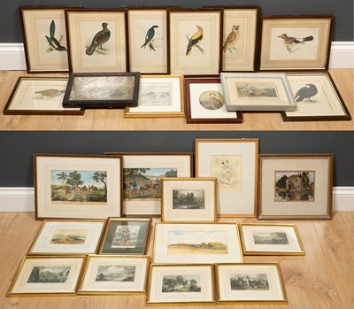 Lot 443 - A collection of decorative pictures and prints...
