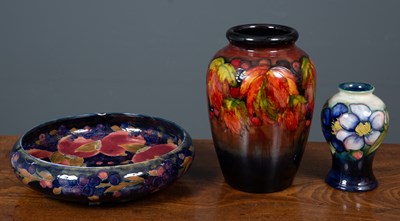 Lot 448 - A William Moorcroft baluster jar decorated...