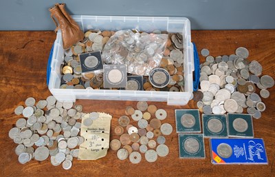 Lot 32 - A selection of world coinage, Georgian and...