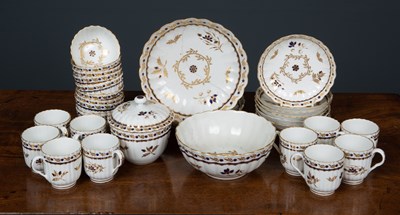 Lot 425 - A Worcester part tea and coffee service the...