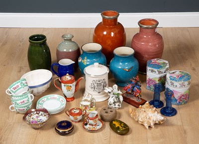 Lot 434 - A collection of British and foreign ceramics...