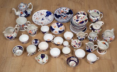 Lot 418 - A collection of Gaudy Welsh ceramics to...