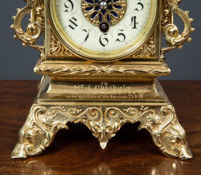 Lot 527 - A late 19th century Medaille de Bronze brass...