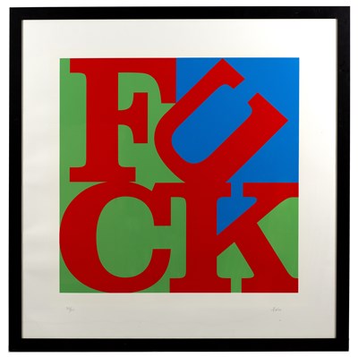 Lot 153 - Fiasco Corp Fuck Yeah, a pair 25/25, both...