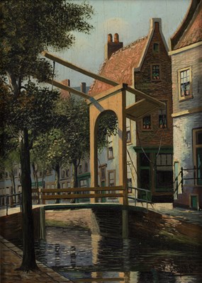 Lot 159 - Jacobus Lambert Dispo (1890-1964) 'Amsterdam'...