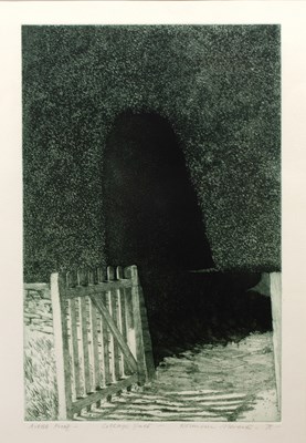 Lot 170 - Norman Stevens (1937-1988) 'Cottage Gate'...