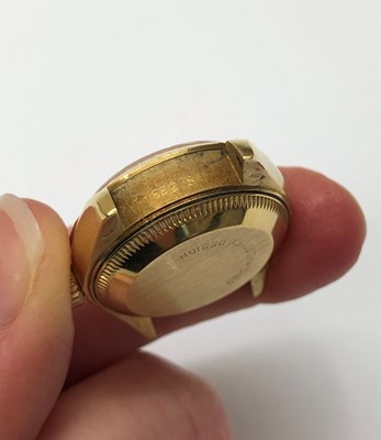 Lot 236 - A lady's 18ct gold 'Datejust' automatic...