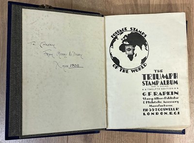 Lot 203 - A Triumph Twelfth Edition Stamp Album...