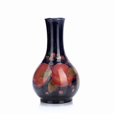 Lot 383 - Moorcroft pottery 'Pomegranate' bottle vase,...