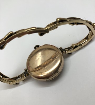 Lot 190 - A lady's bracelet watch by Rolex, the circular...
