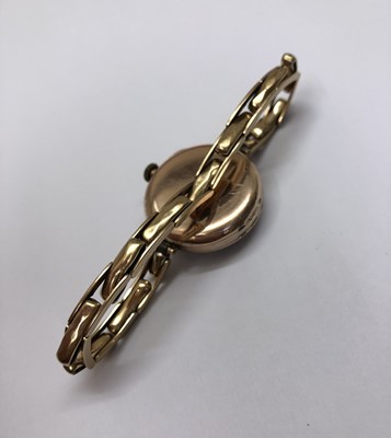 Lot 190 - A lady's bracelet watch by Rolex, the circular...