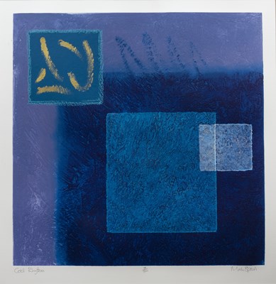 Lot 201 - Mark Spain (b.1962) 'Cool rhythm' collagraph,...