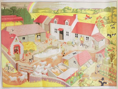 Lot 151 - A set of four posters from the General Service...