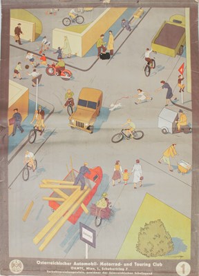 Lot 148 - A set of four mid 20th century posters...