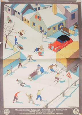 Lot 148 - A set of four mid 20th century posters...