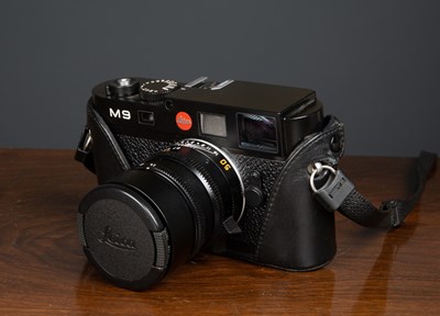 Lot 1 - A Leica M9 Digital Rangefinder Camera in black,...