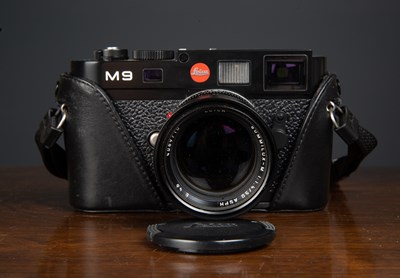 Lot 1 - A Leica M9 Digital Rangefinder Camera in black,...