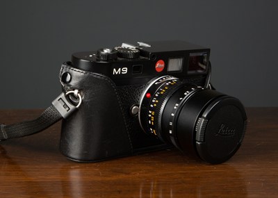 Lot 1 - A Leica M9 Digital Rangefinder Camera in black,...