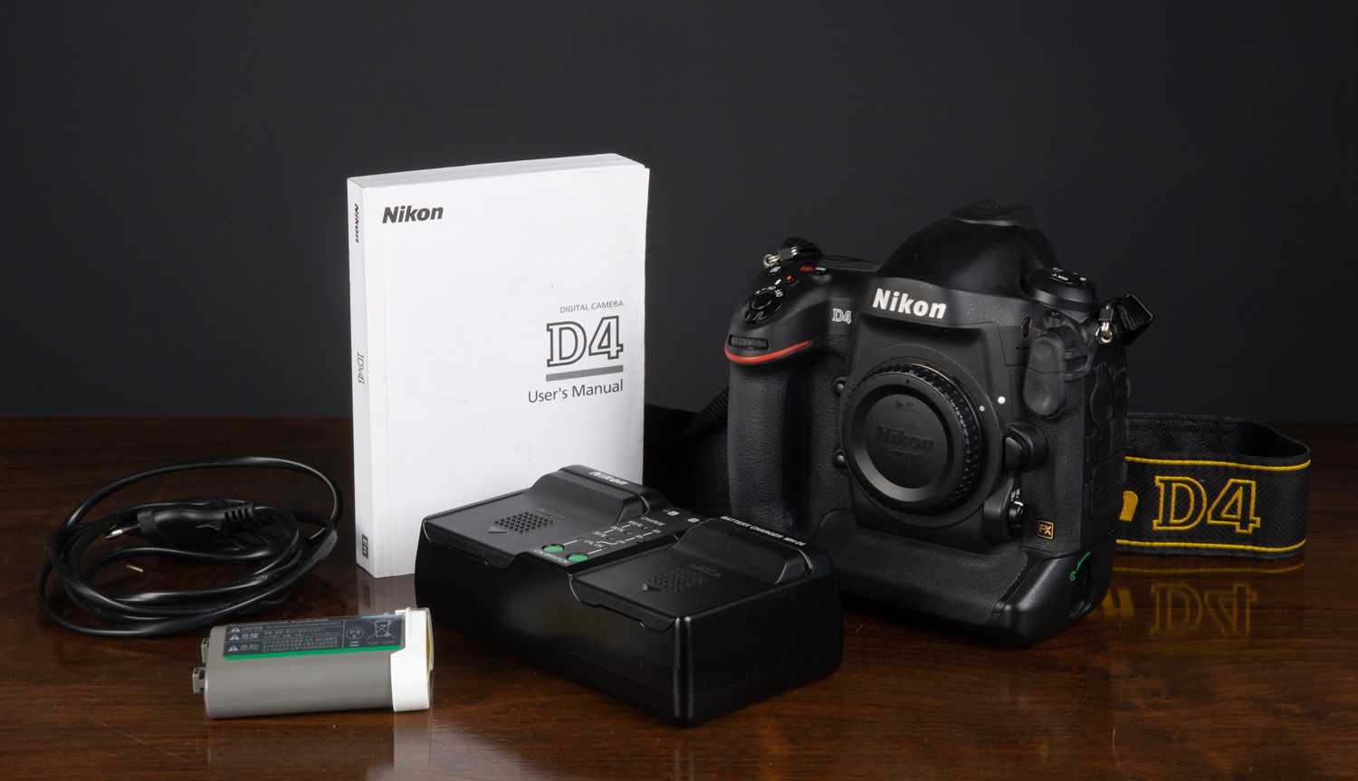 Lot 13 - A Nikon D4 Digital camera, serial number...