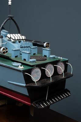 Lot 133 - A model torpedo boat 'Perkasa' with machine...