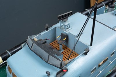 Lot 133 - A model torpedo boat 'Perkasa' with machine...