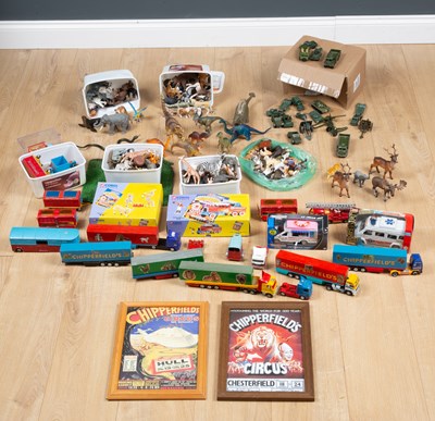 Lot 114 - A Corgi Classics Chipperfield Circus set...