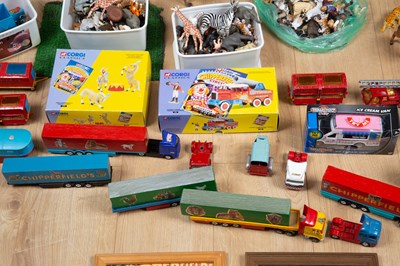 Lot 114 - A Corgi Classics Chipperfield Circus set...