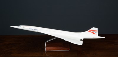 Lot 210 - A vintage plastic model of British Airways...