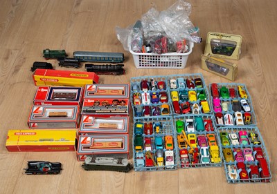 Lot 87 - A 1970s Trix train set, together with a...