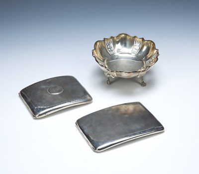 Lot 301 - Collection of silver  consisting of a pierced...