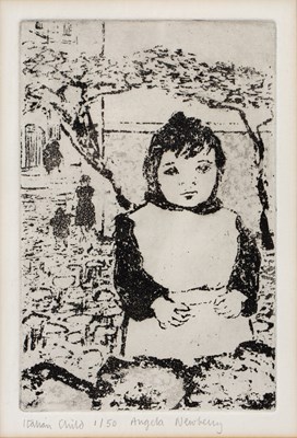 Lot 188 - Angela Newberry (b.1934) 'Italian child'...