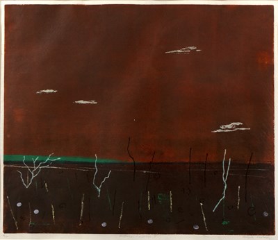 Lot 190 - Angela Newberry (b.1934) 'Australian landscape...