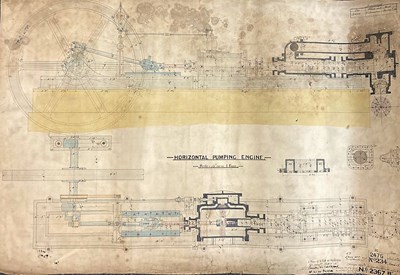 Lot 216 - A late 19th century technical engineering...