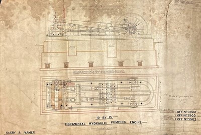 Lot 217 - A late 19th century technical engineering...