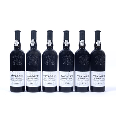 Lot 615 - Six bottles of Taylor's 2000 vintage port