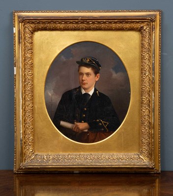 Lot 67 - A 19th-century oval portrait of a young Royal...