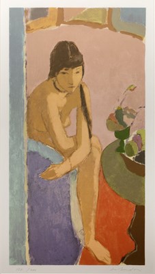 Lot 151 - Aldo Salvadori (1905-2002) 'Seated nude'...