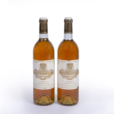 Lot 629 - Two bottles of Chateau Coutet Premier Cru...