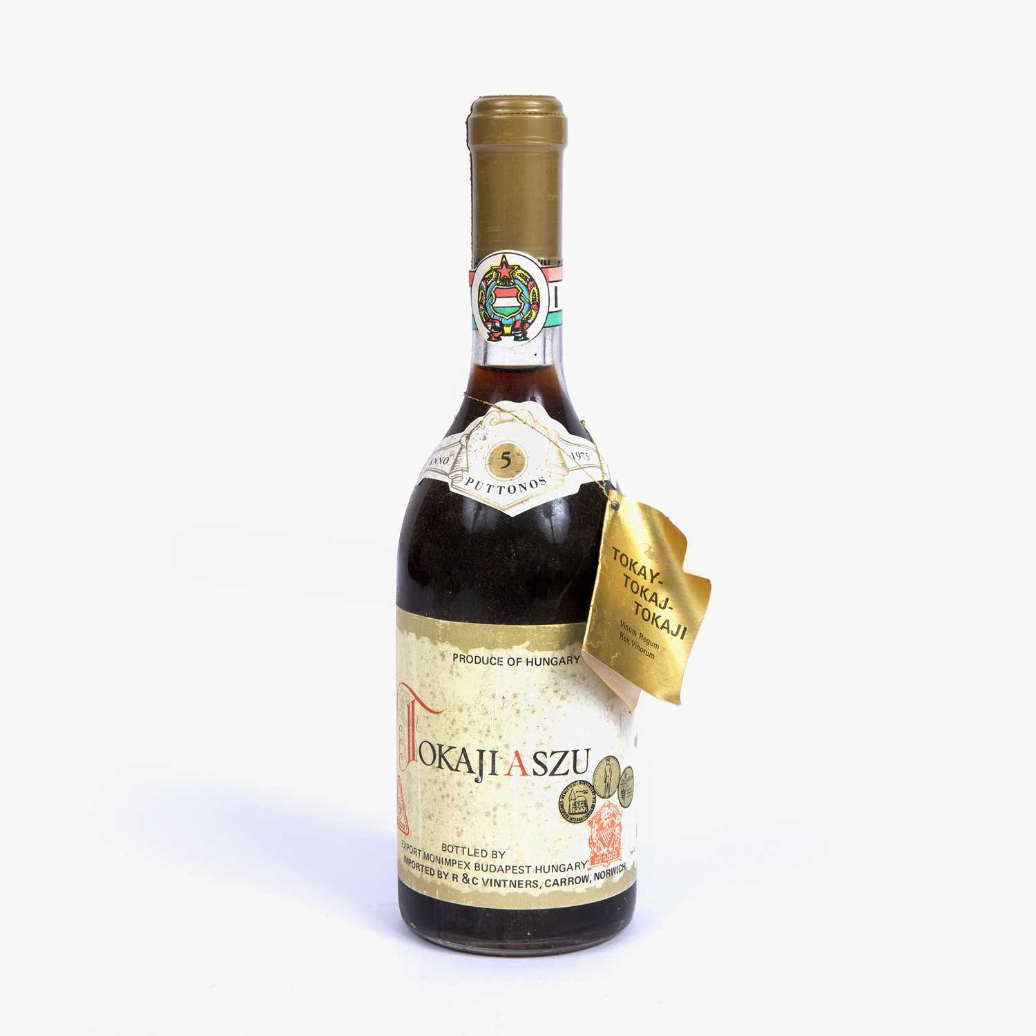 Lot 631 - A 50cl bottle of 1975 Tokaji Aszu