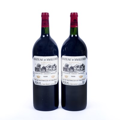 Lot 632 - Two magnums of Chateau d'Angludet Margaux 1998