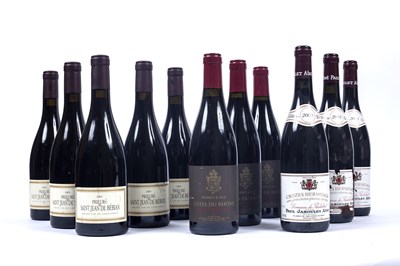 Lot 636 - Five bottles of Prieure de Saint-Jean de Bebin...