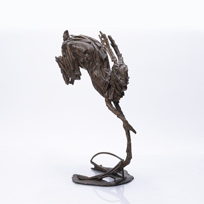 Lot 487 - Claire Norrington (b.1969) 'Leaping hare'...