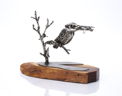 Lot 475 - Michael Davies (Contemporary) 'Kingfisher'...